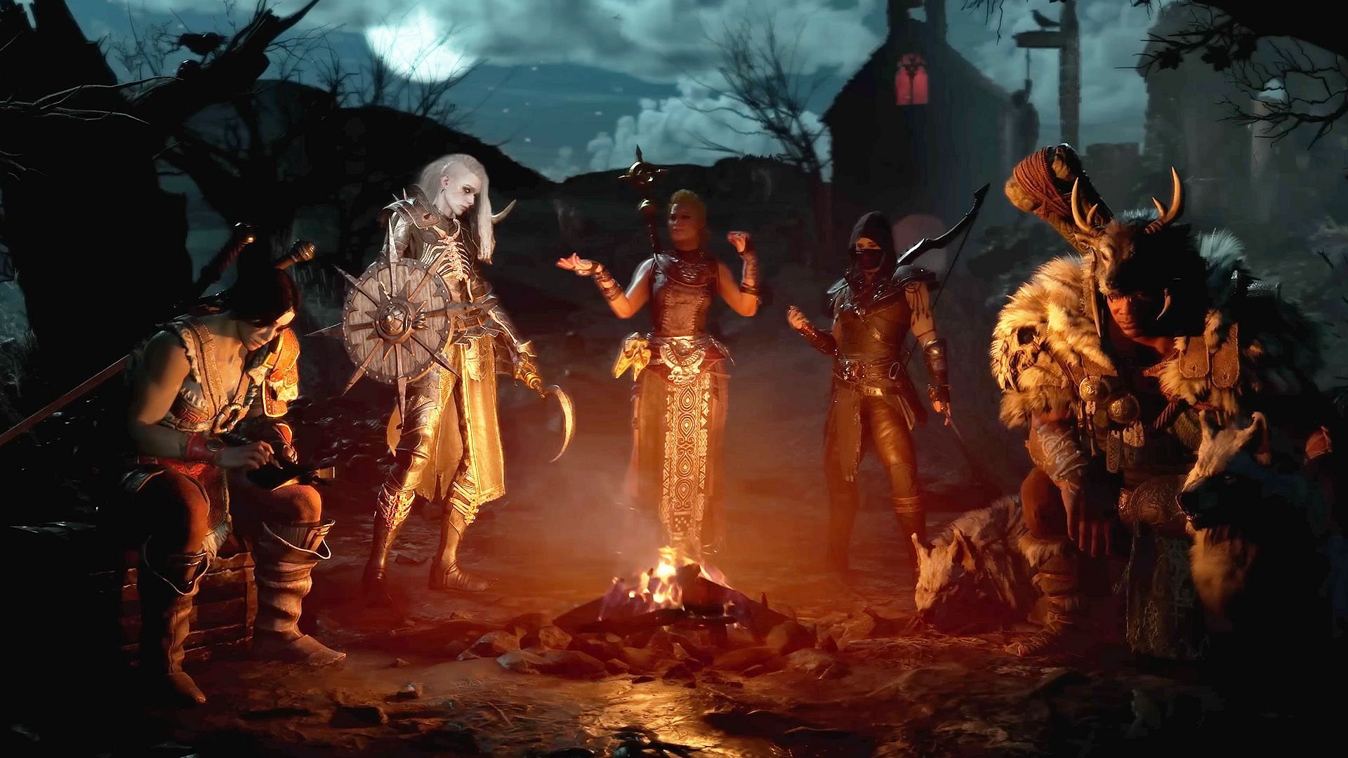 The Heroes of Diablo 4 (Image via Blizzard)