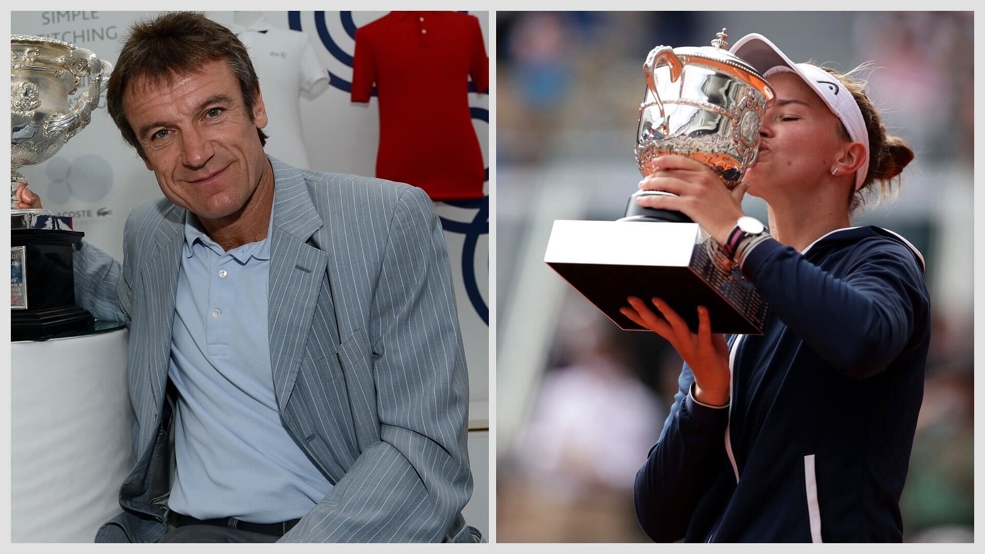 Mats Wilander and Barbora Krejcikova are among the unseeded players to win the French Open.