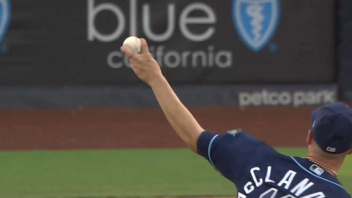 Shane McClanahan strikes out six, 07/28/2023