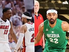 "He torched us in the Olympics"- Bam Adebayo knew Gabe Vincent was gonna be special after he leads the Heat to victory in the NBA Finals