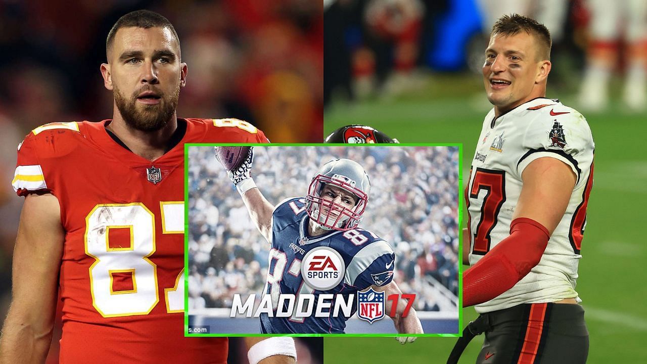 Travis Kelce would also want to be featured in a Madden video game cover like fellow tight end Rob Gronkowski.