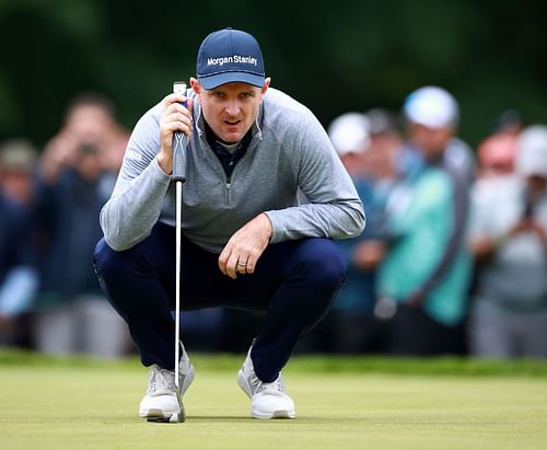 Justin Rose during Round 1 of the RBC Canadian Open