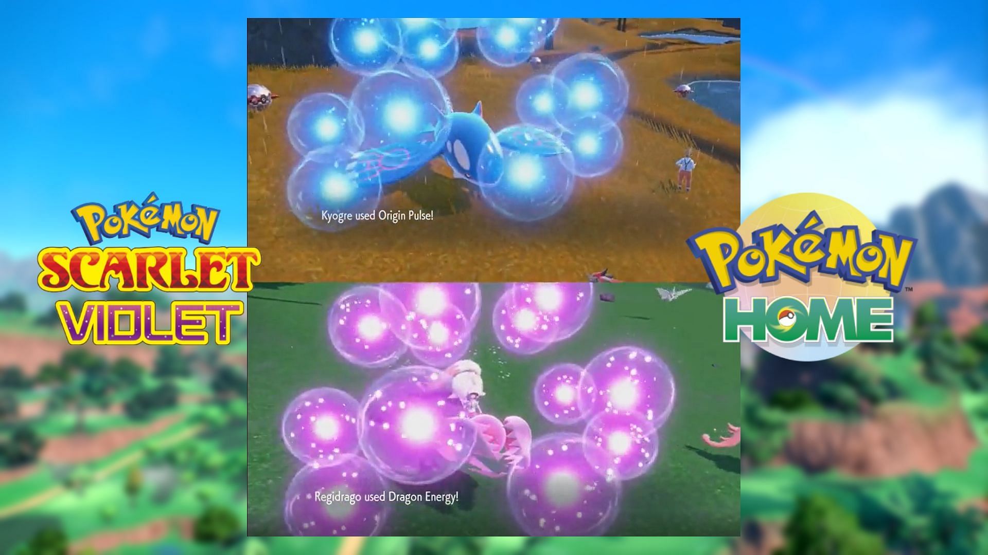 Re-used Legendary move animations in Pokemon Scarlet and Violet (Image via Sportskeeda)