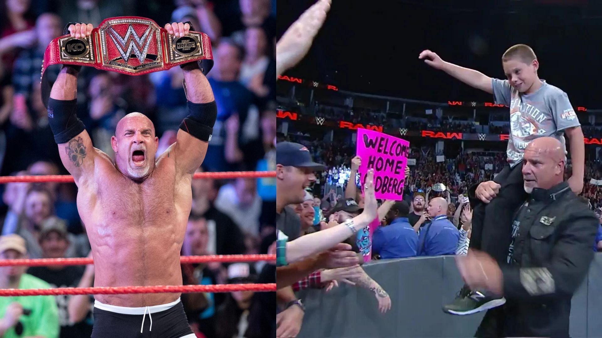 Goldberg is a former WWE Universal Champion