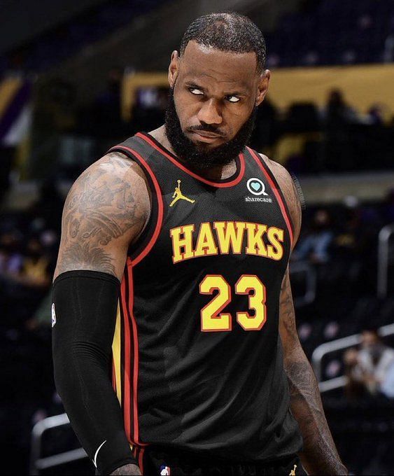 LeBron James hints he'll follow Bronny to Atlanta in 2024 if early