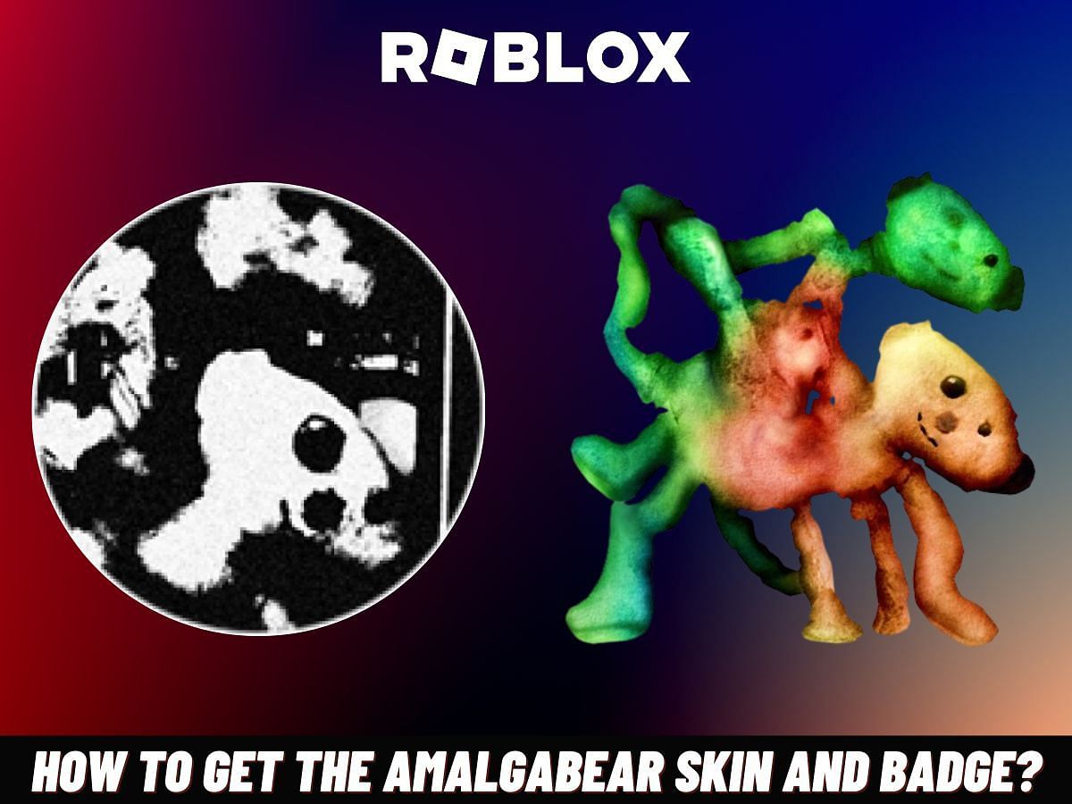 Featured image of Amalgamation badge and Amalgabear skin (Image via Sportskeeda)