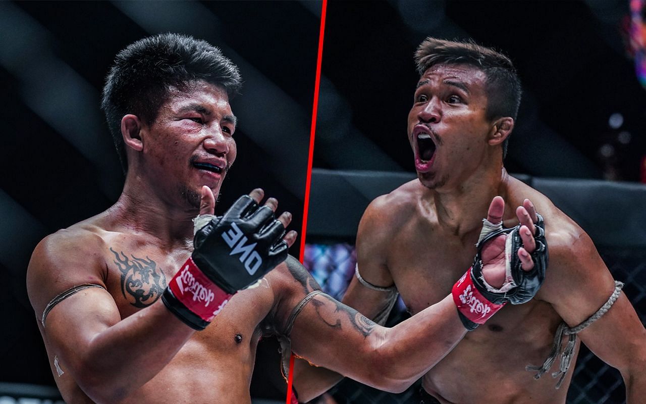 Rodtang Jitmuangnon and Superlek Kiatmoo9. [Image: ONE Championship]