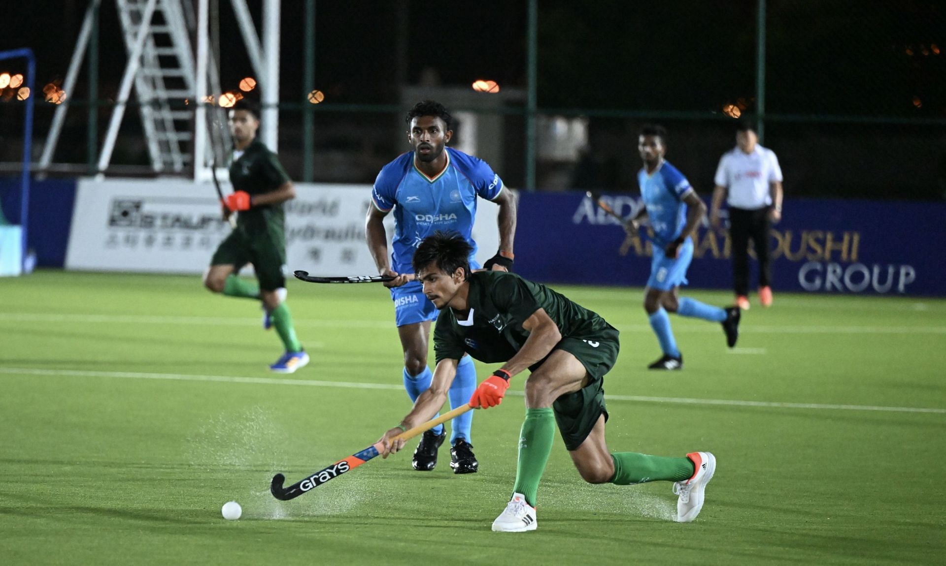 Pakistan upped the pressure in the second half