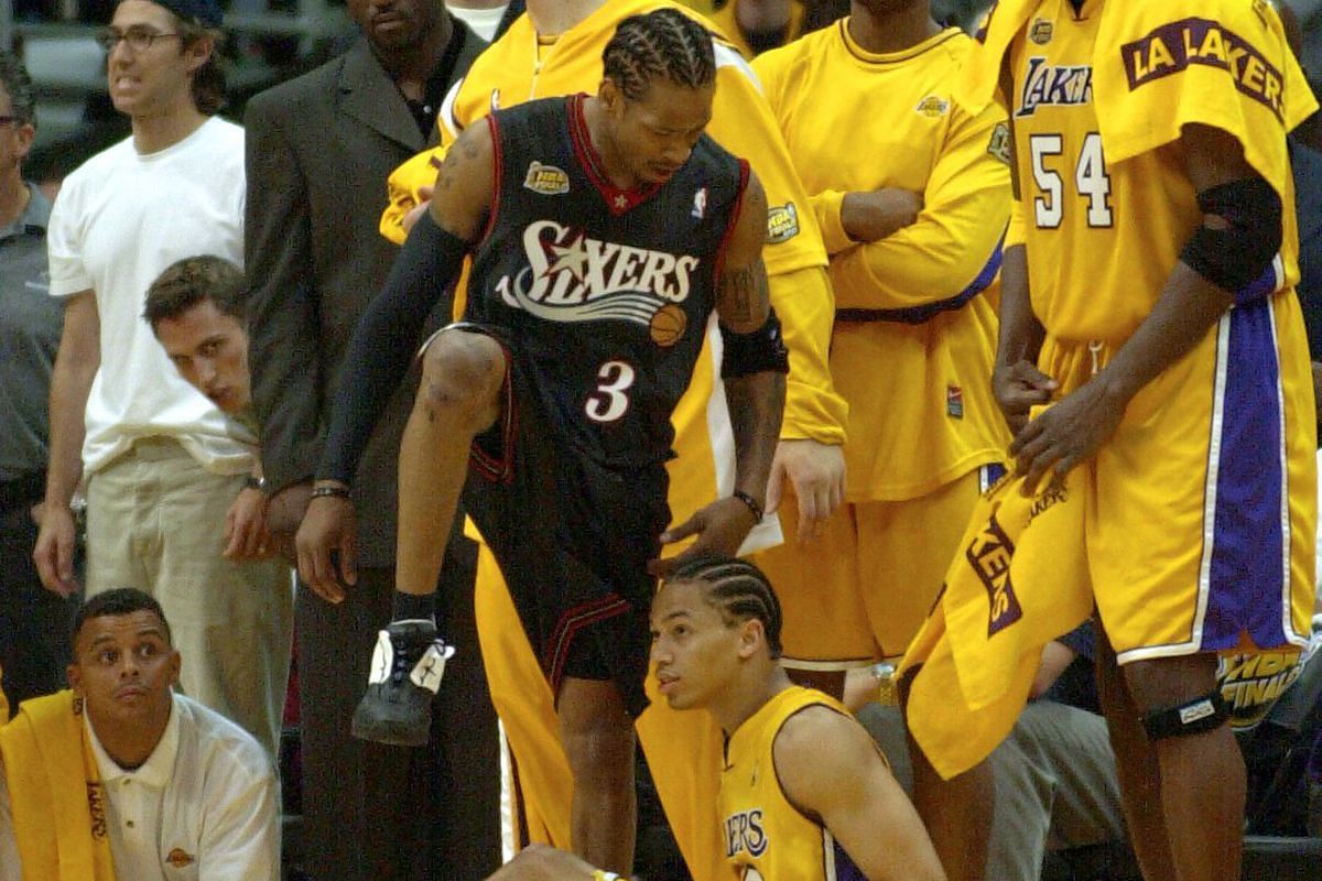 Allen Iverson talks about his step-over shot on Ty Lue