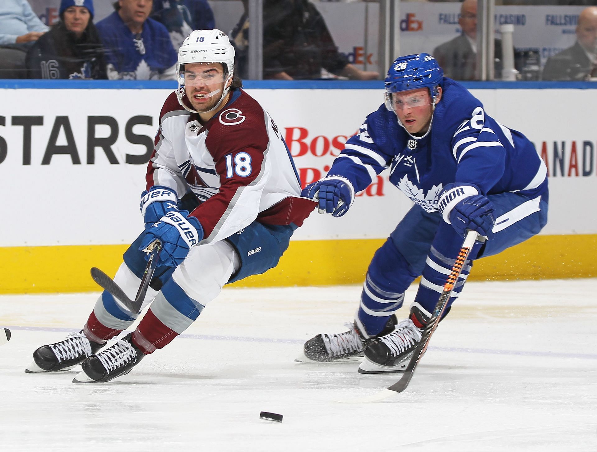 Colorado Avalanche v Toronto Maple Leafs