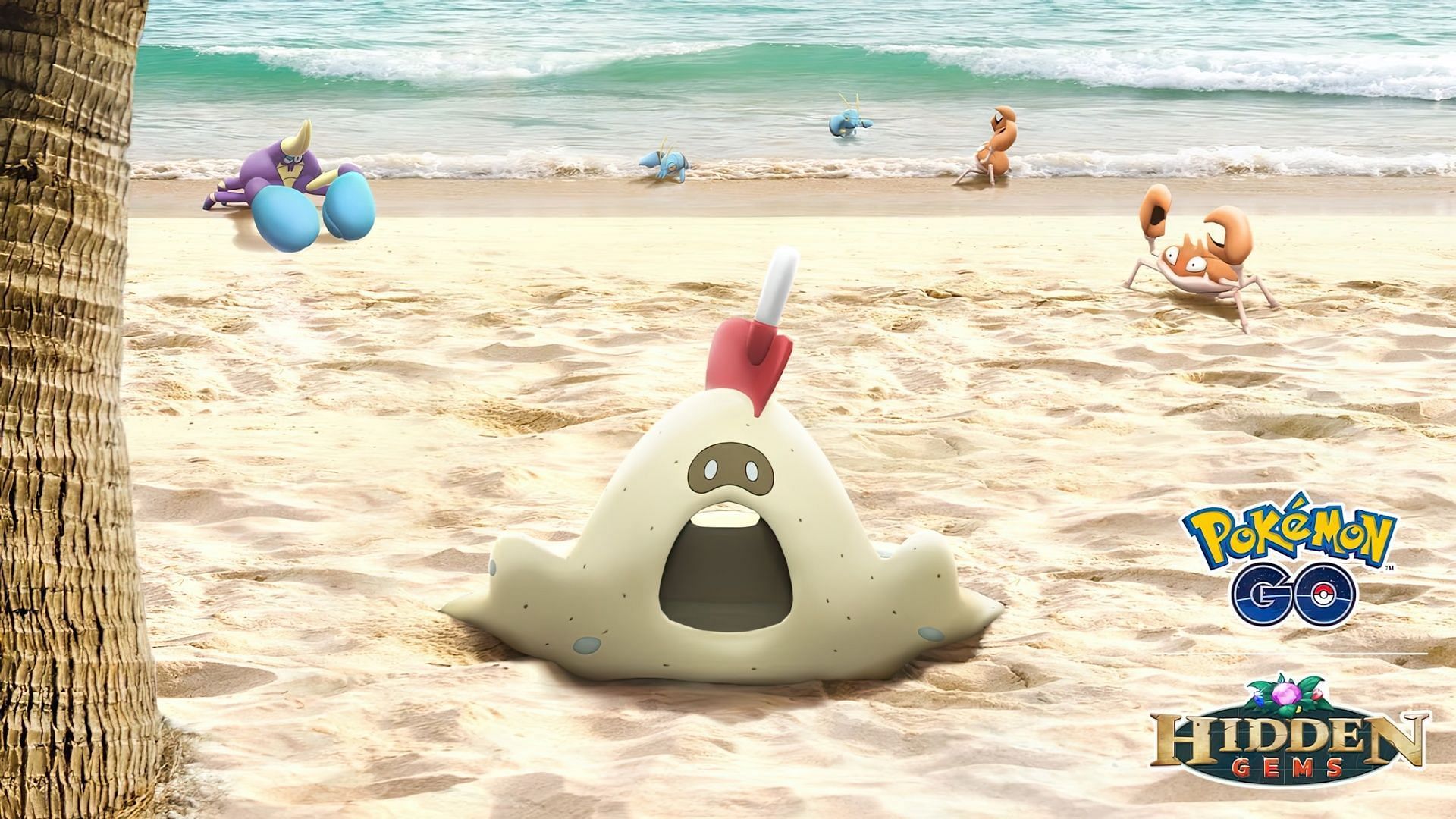 Sandygast in Pokemon GO (Image via Niantic)