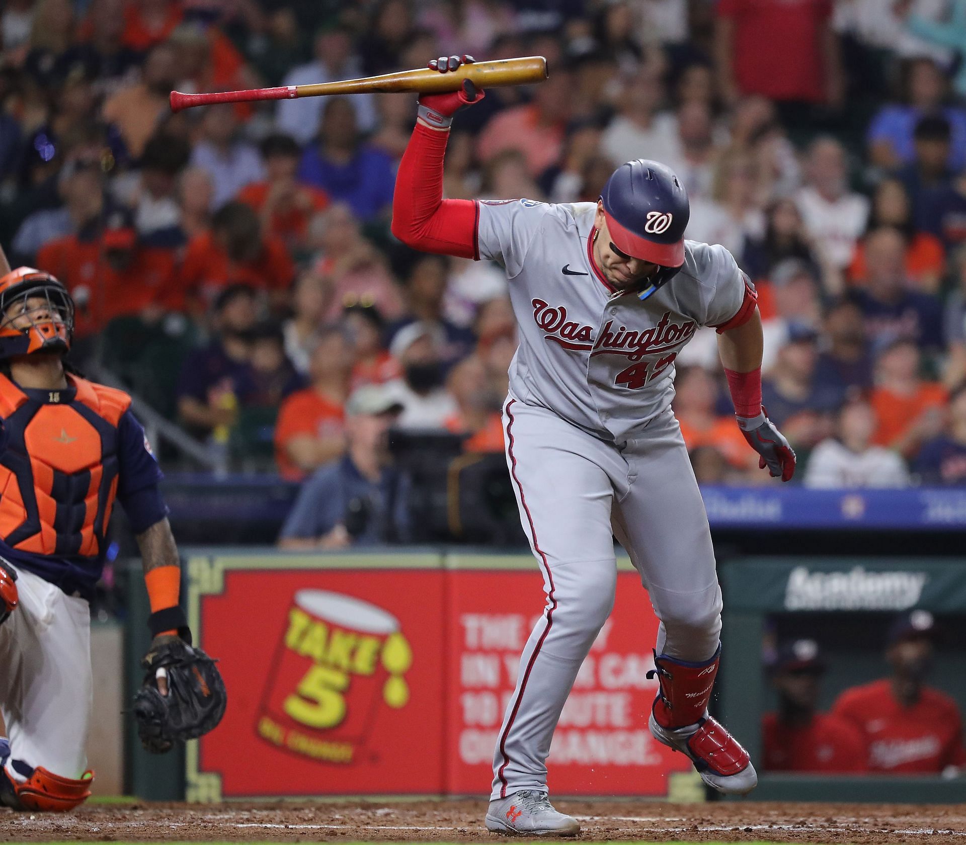 Washington Nationals news & notes: Not that play again! Davey Martinez  heated after Nats' 5-4 loss to Astros - Federal Baseball