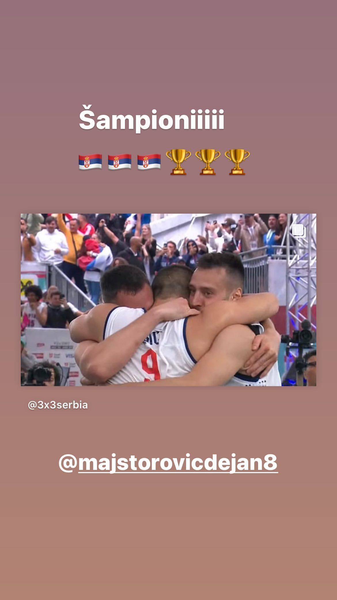 Novak Djokovic on Instagram