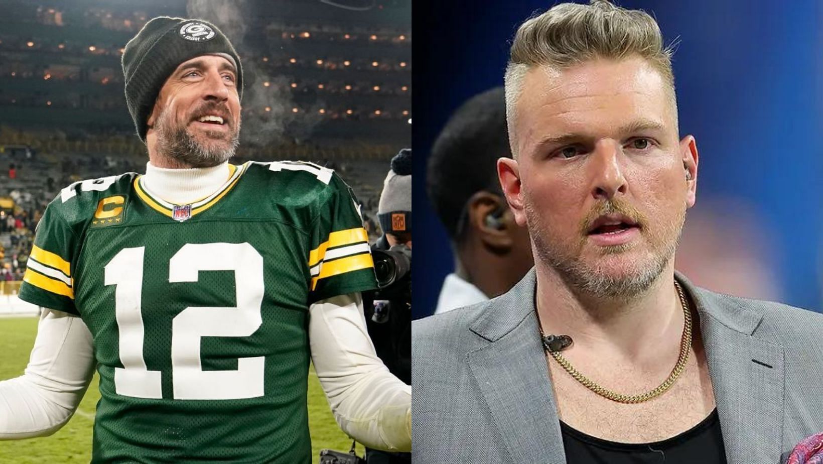 Pat McAfee applauded Rodgers for participating in a psychedelics conference 