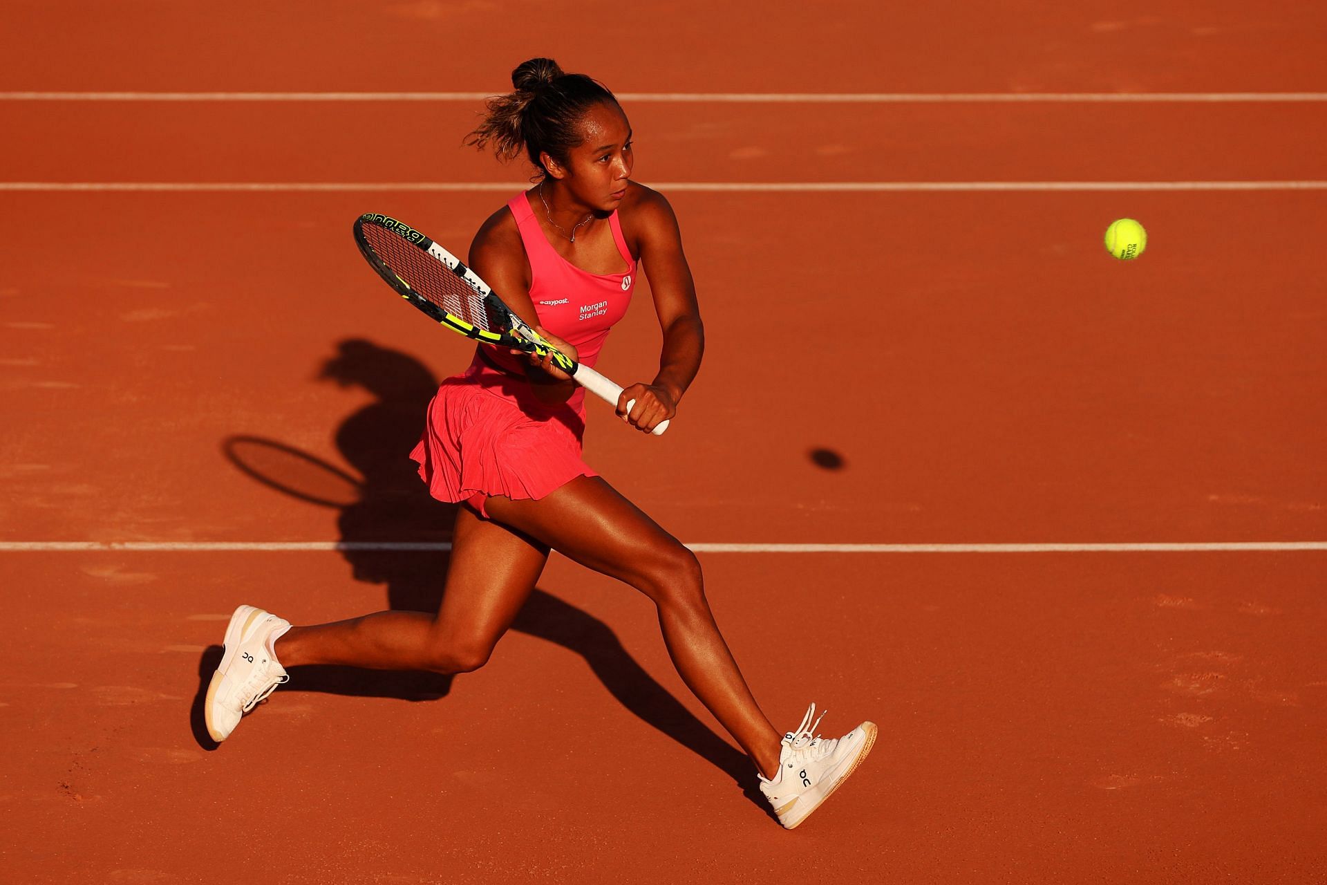 Leylah Fernandez at the 2023 French Open