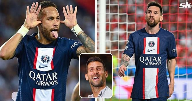 “It’s an interesting story” – Novak Djokovic explains ‘unique’ reason why his daughter was more excited to meet Neymar than Lionel Messi