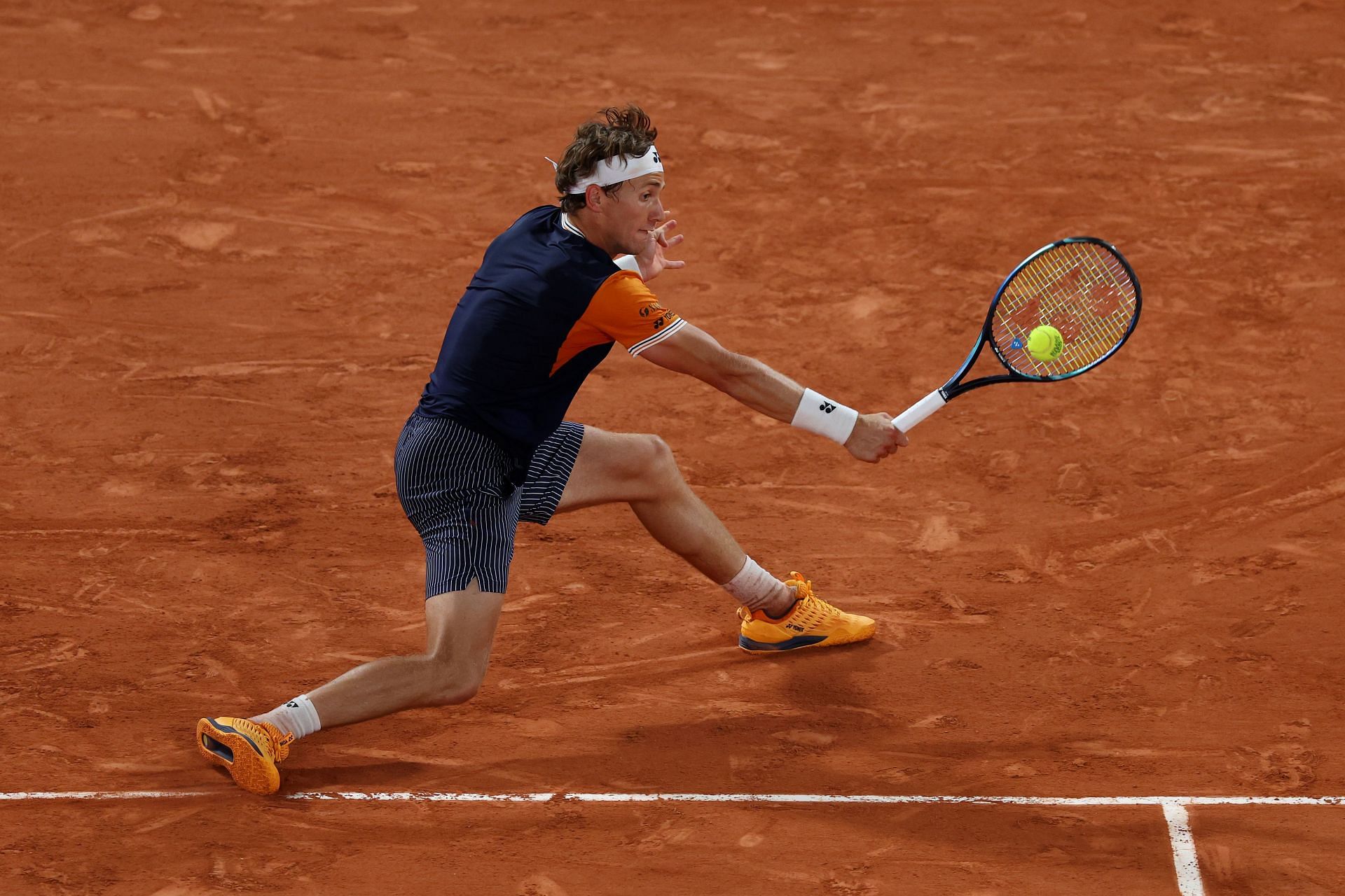 Casper Ruud at the 2023 French Open.