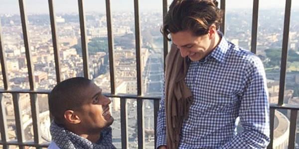 Michael Sam, NFL's first openly gay draft pick, proposes to boyfriend