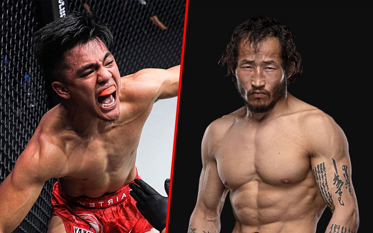 Jhanlo Sangiao (L) and Enkh-Orgil Baatarkhuu (R) | Photo credit: ONE Championship