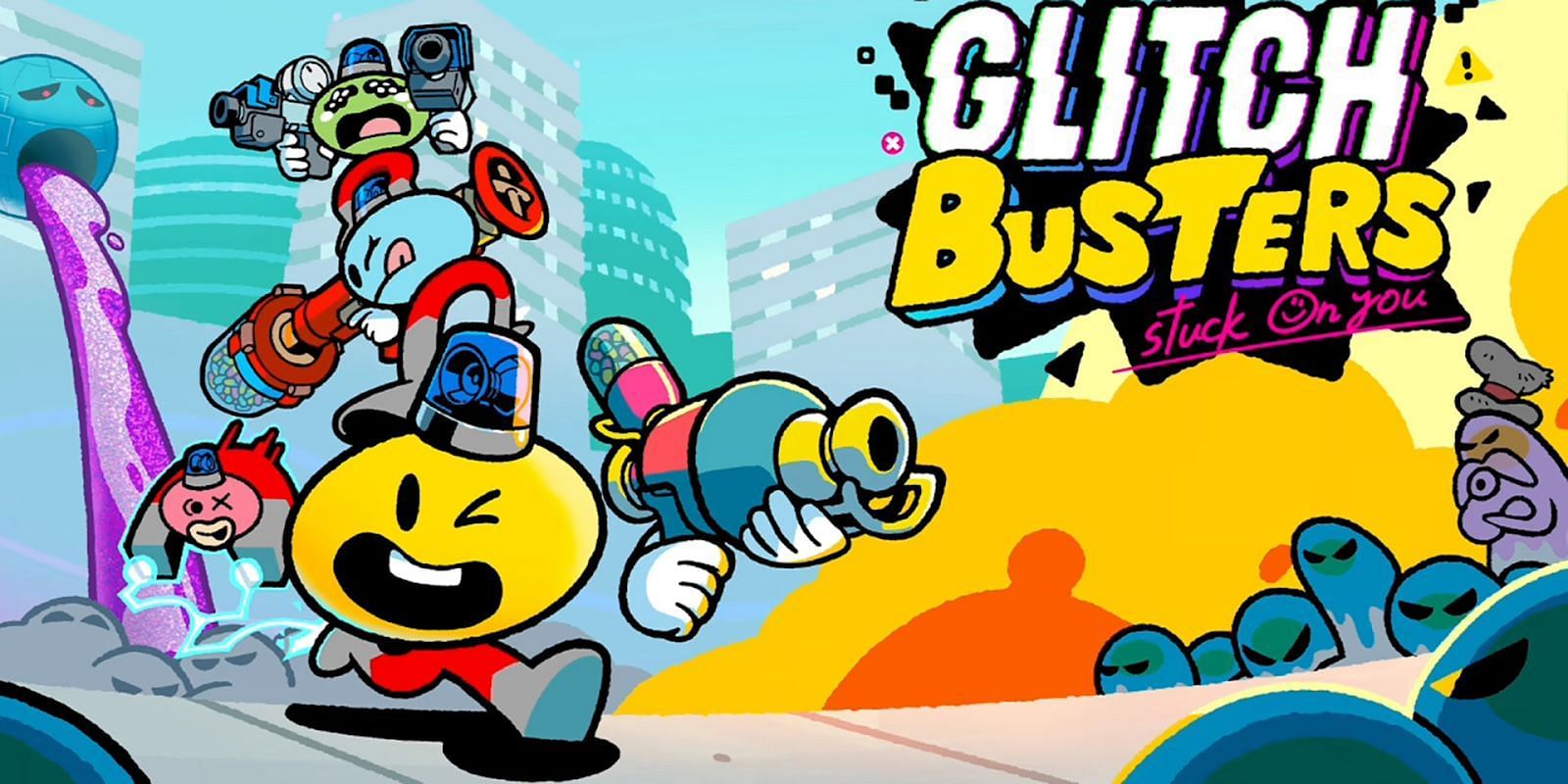 What is Glitch Busters: Stuck on You?