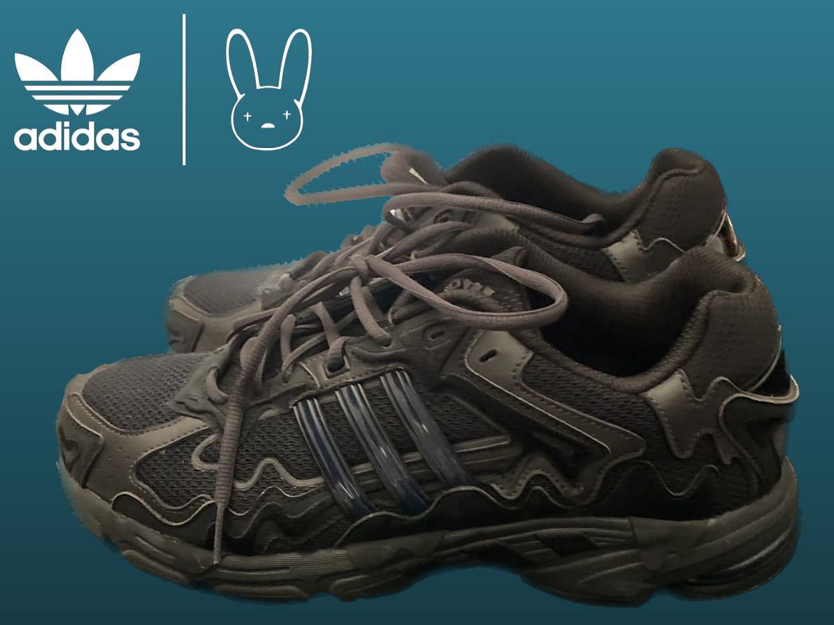 Bad Bunny x Adidas Response CL shoes (Image via Sportskeeda)
