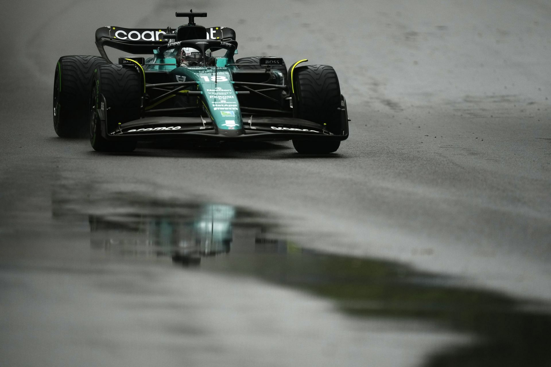 Lance Stroll during the final practice session of the Canadian GP (Photo by Rudy Carezzevoli/Getty Images)