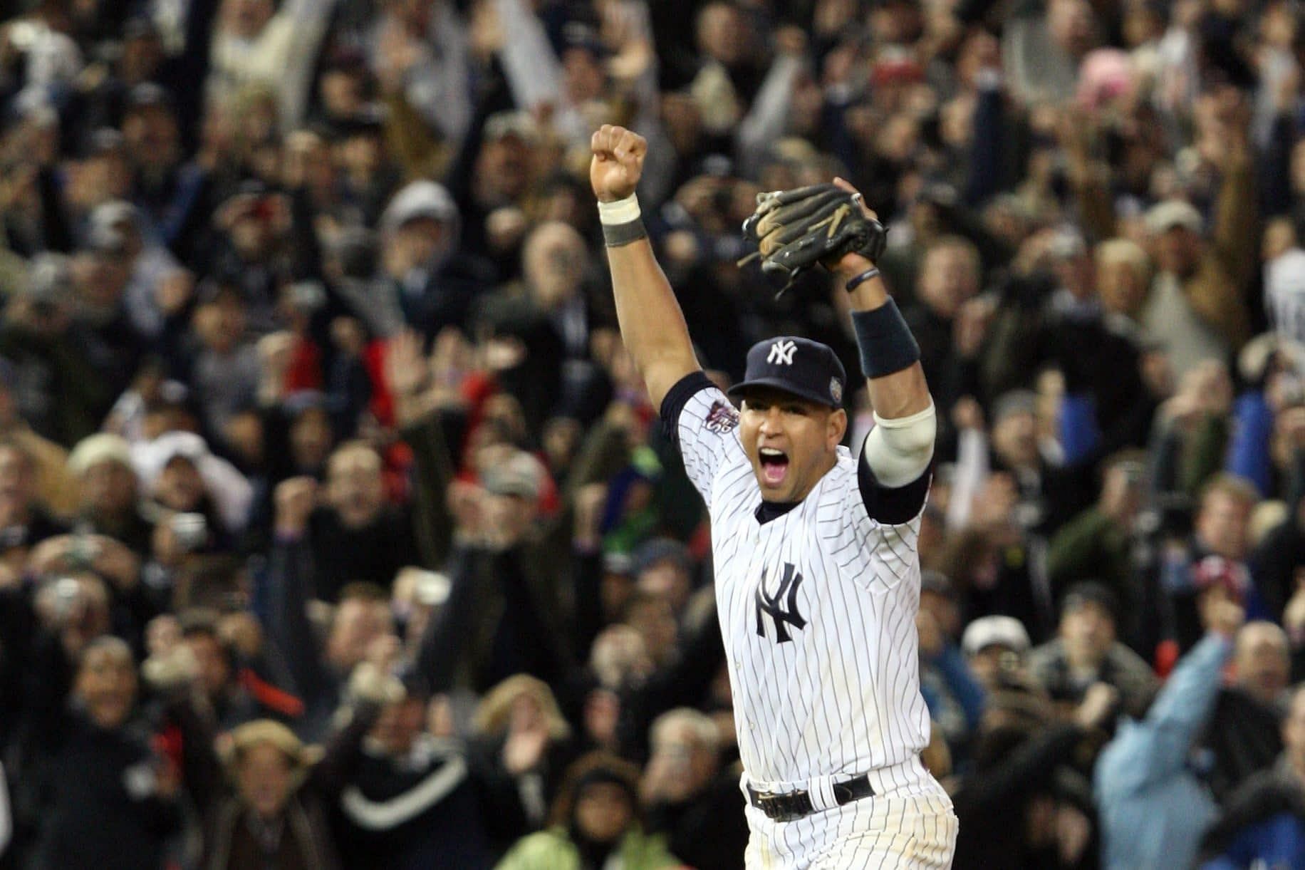 Alex Rodriguez in action with the New York Yankees