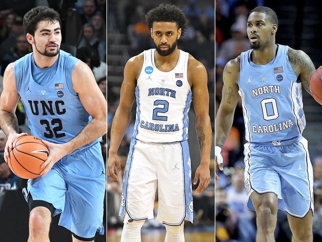 The Blue and White colors of the UNC Tar Heels