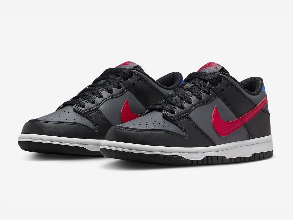 Nike Dunk Low &quot;Black Red&quot; sneakers (Image via Nike)