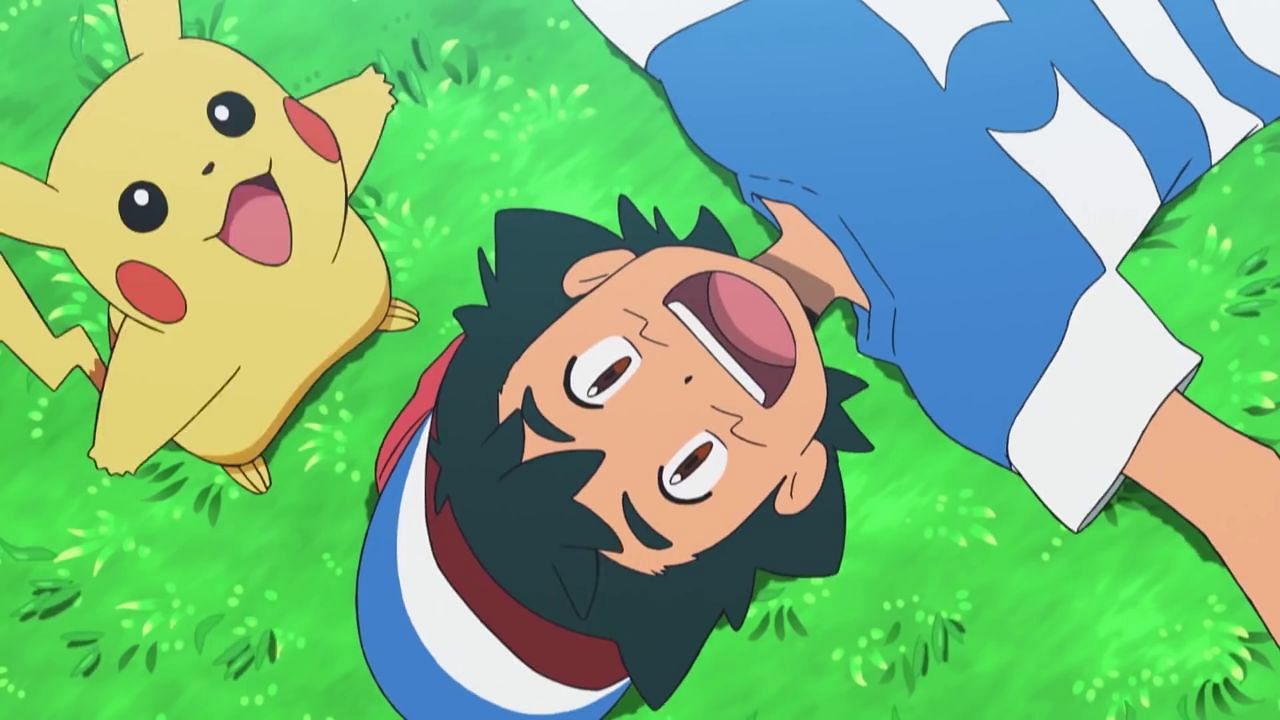 Ash and Pikachu as seen in the anime (Image via The Pokemon Company)