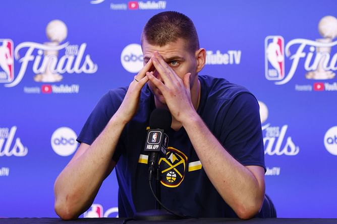 Watch - Nikola Jokic drops F-bomb after seeing the number of texts on his phone