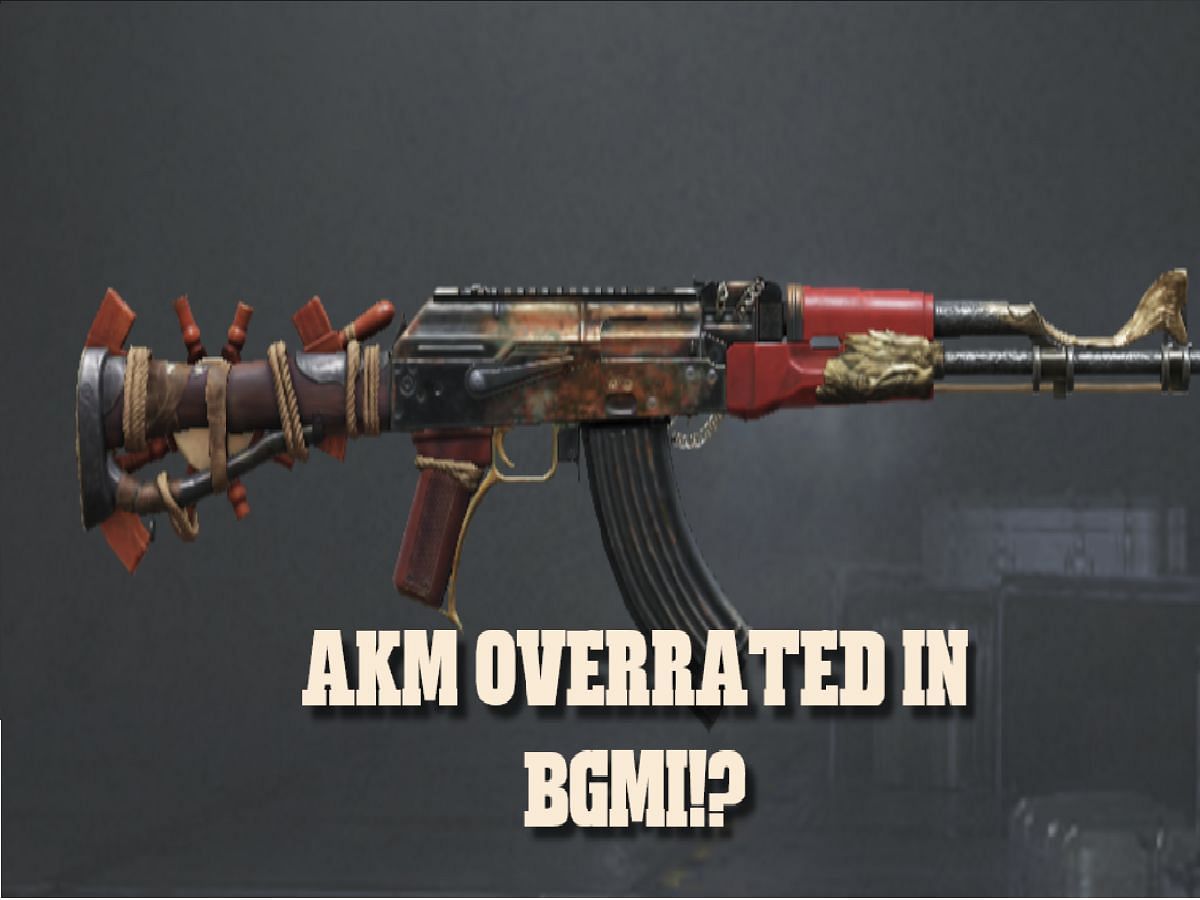 Is AKM really overrated in BGMI? (Image via Krafton)