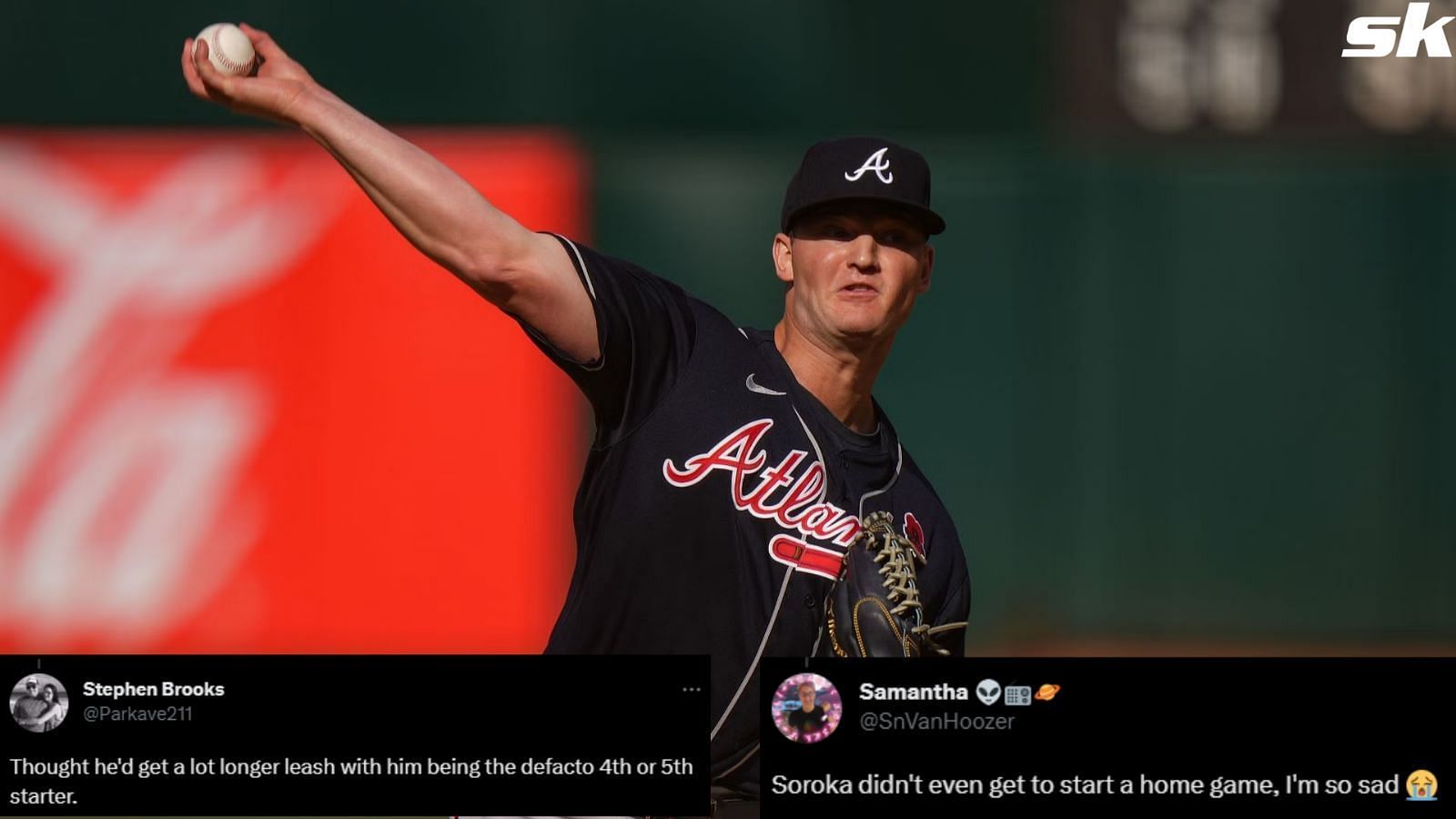 Atlanta Braves fans bummed as team options Mike Soroka back to Triple-A after two starts