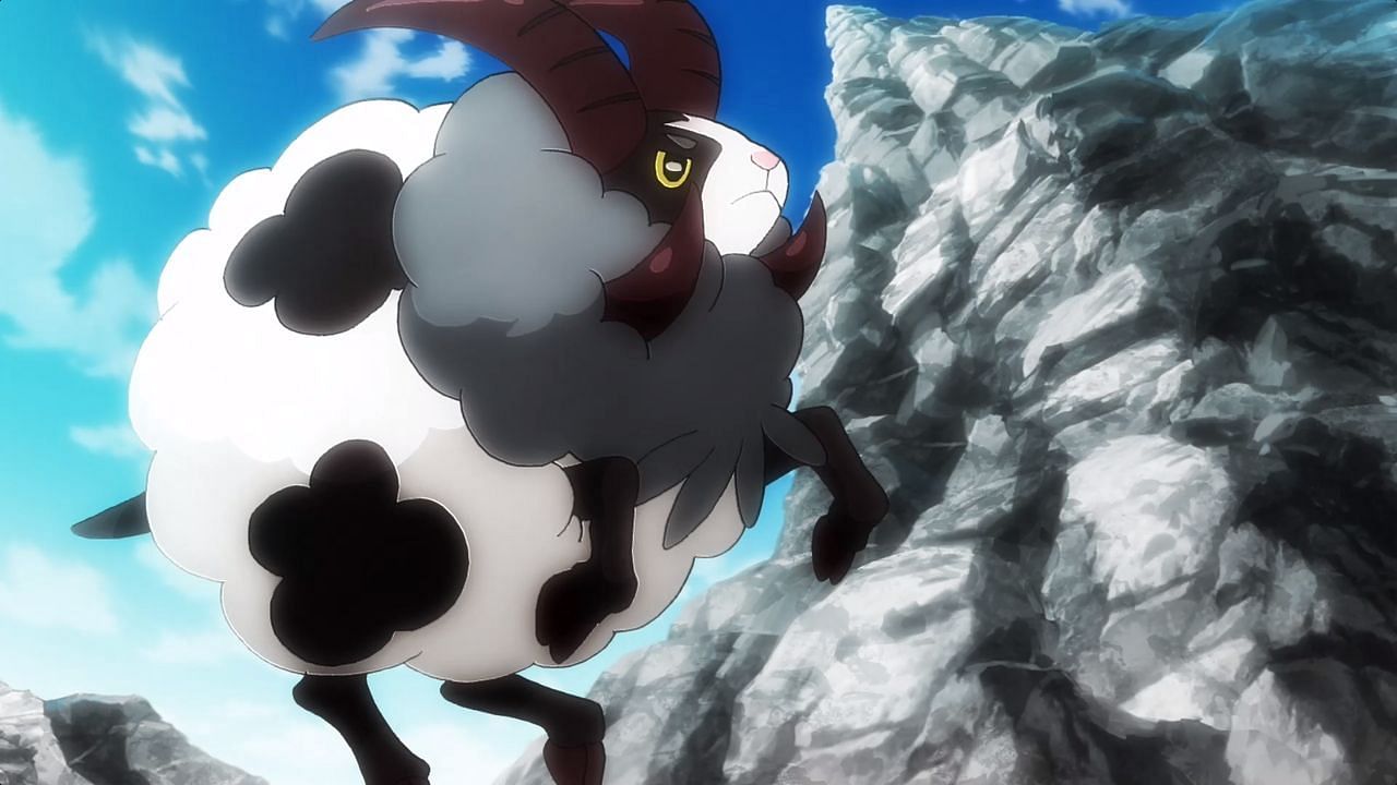 Dubwool as seen in the anime (Image via The Pokemon Company)