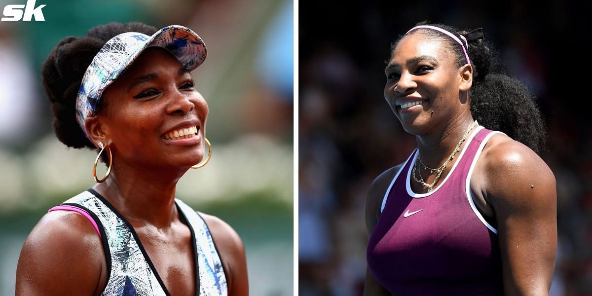 Venus Williams (L) and Serena Williams (R)