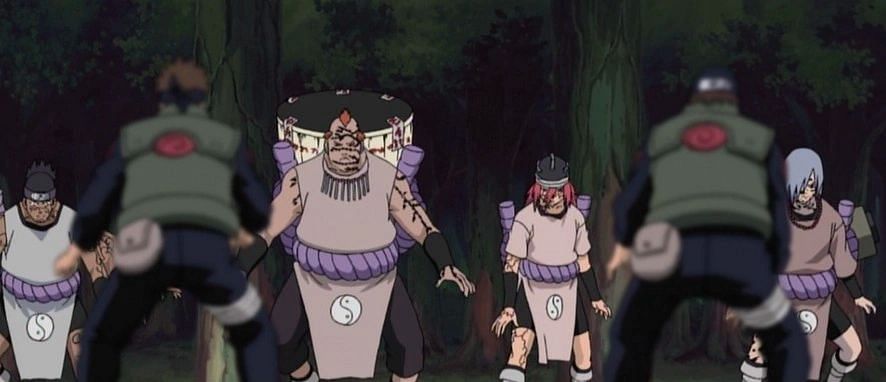 Jirobo in Naruto.