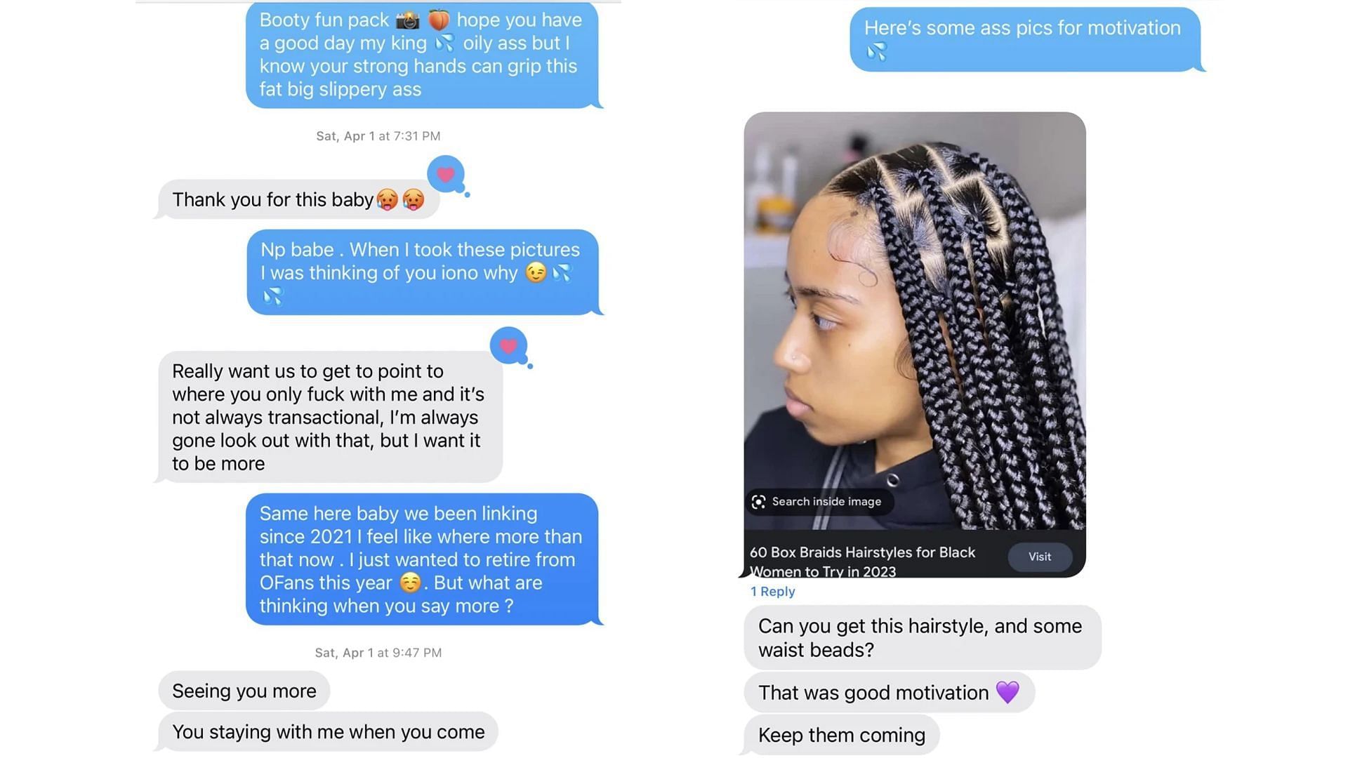 Moriah Mills Releases Zion Williamsons Alleged Texts On Her Twitter