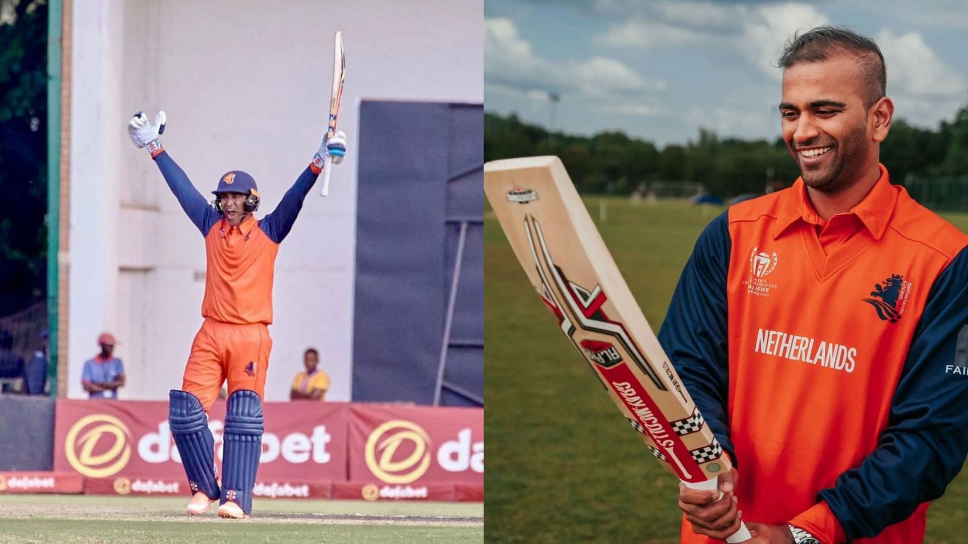 Teja Nidamanuru scored a ton against West Indies (Image: Instagram)