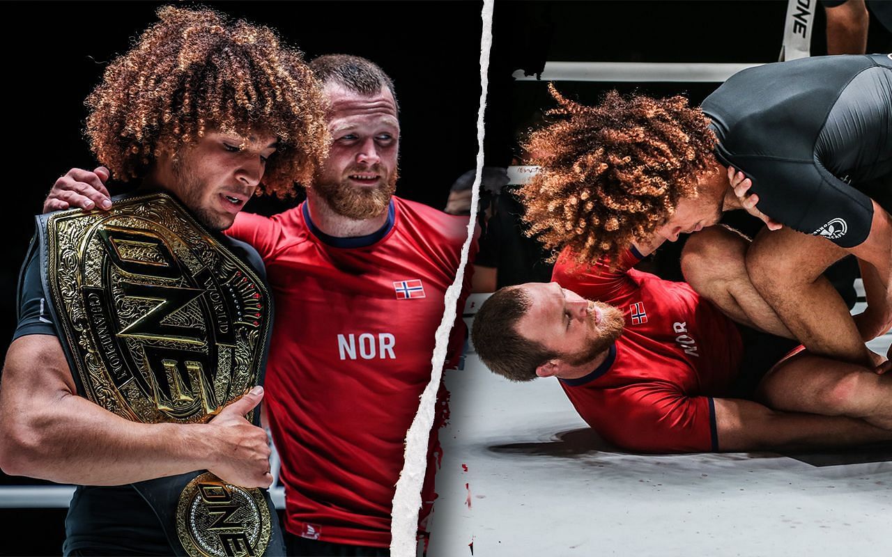 Kade Ruotolo and Tommy Langaker. [Image: ONE Championship]