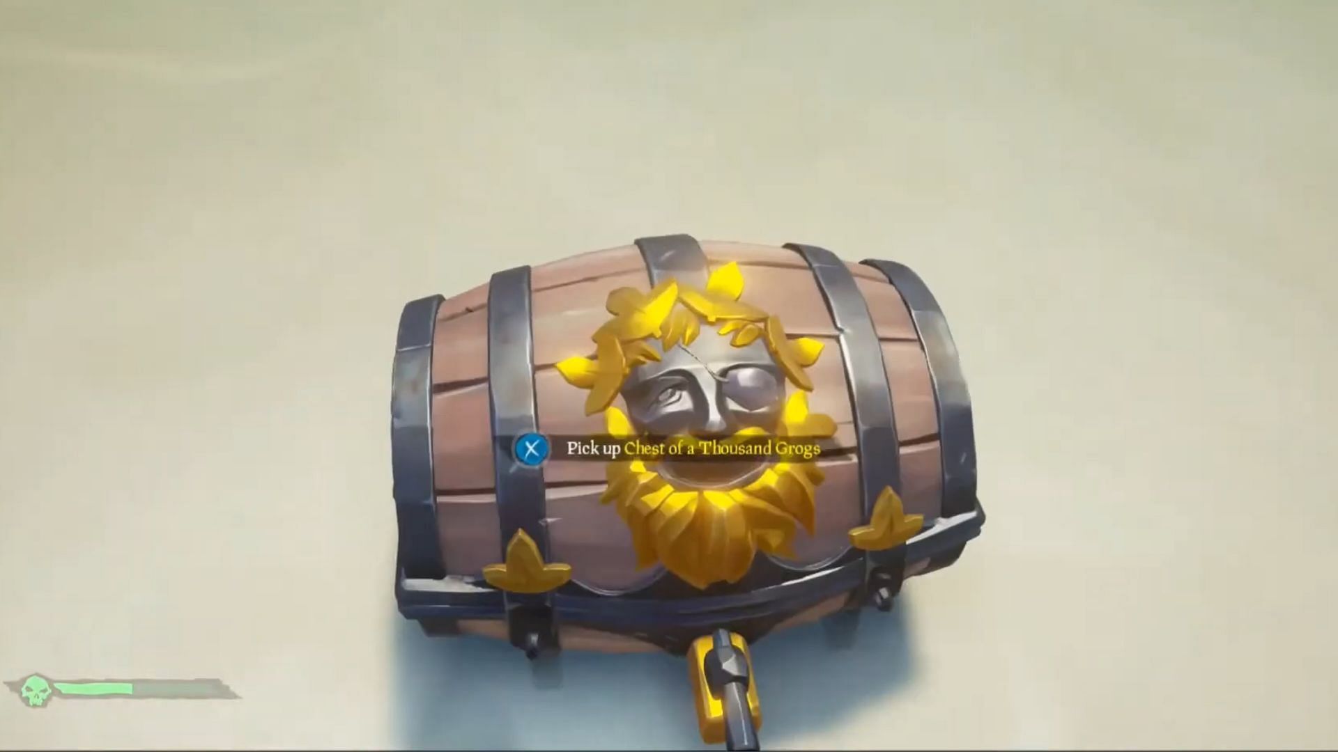 Carrying it makes your vision hazy (Image via Sea of Thieves)