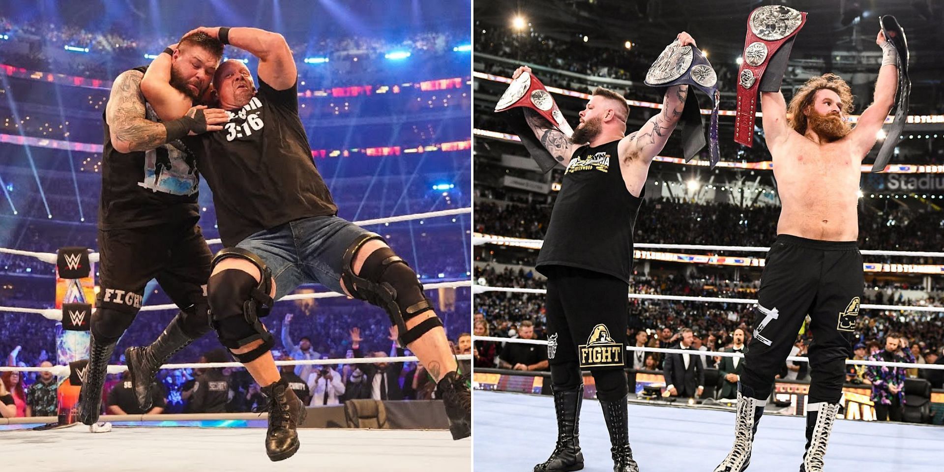 Kevin Owens headlined WrestleMania 38 and 39
