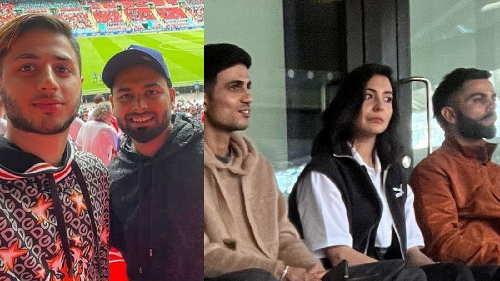 4 times Indian cricketers made headlines by attending a football match