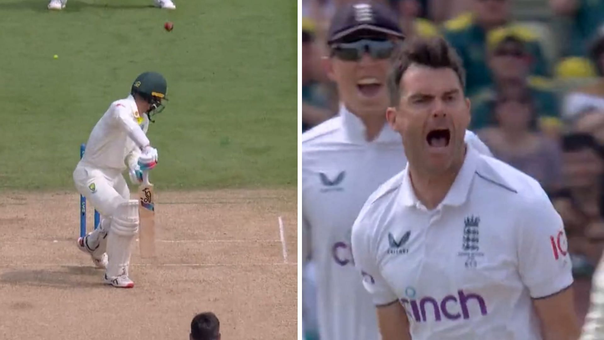 Ashes 2023: [Watch] James Anderson rattles Alex Carey with an absolute ...