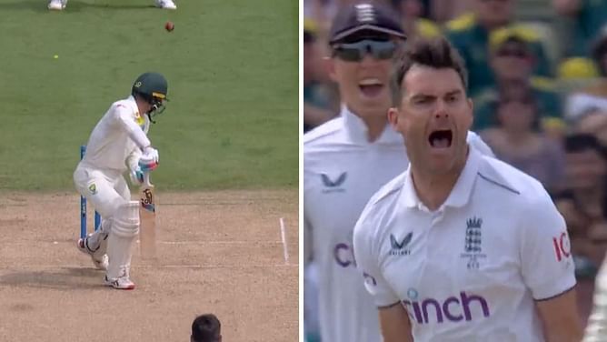 Ashes 2023: [Watch] James Anderson rattles Alex Carey with an absolute peach