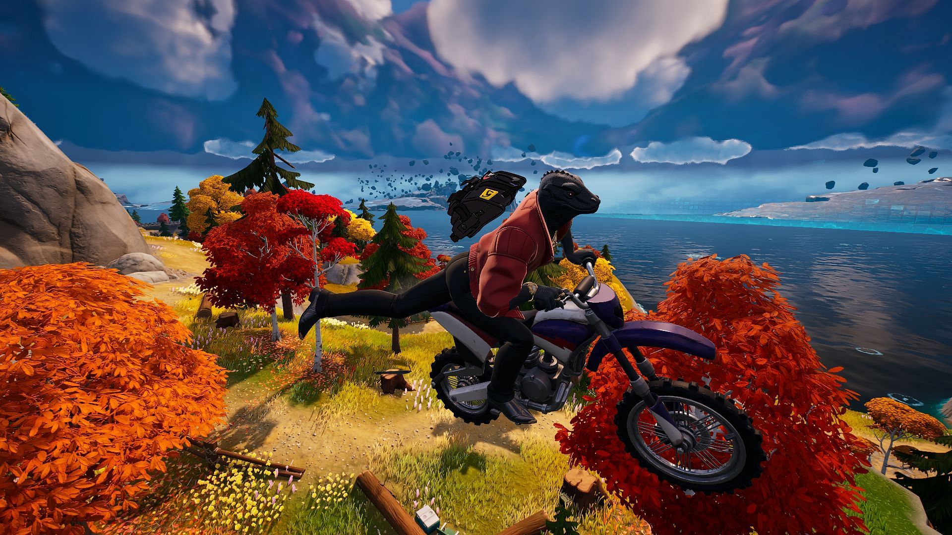 Trail Thrashers are by far the best vehicles on the island (Image via Epic Games/Fortnite)
