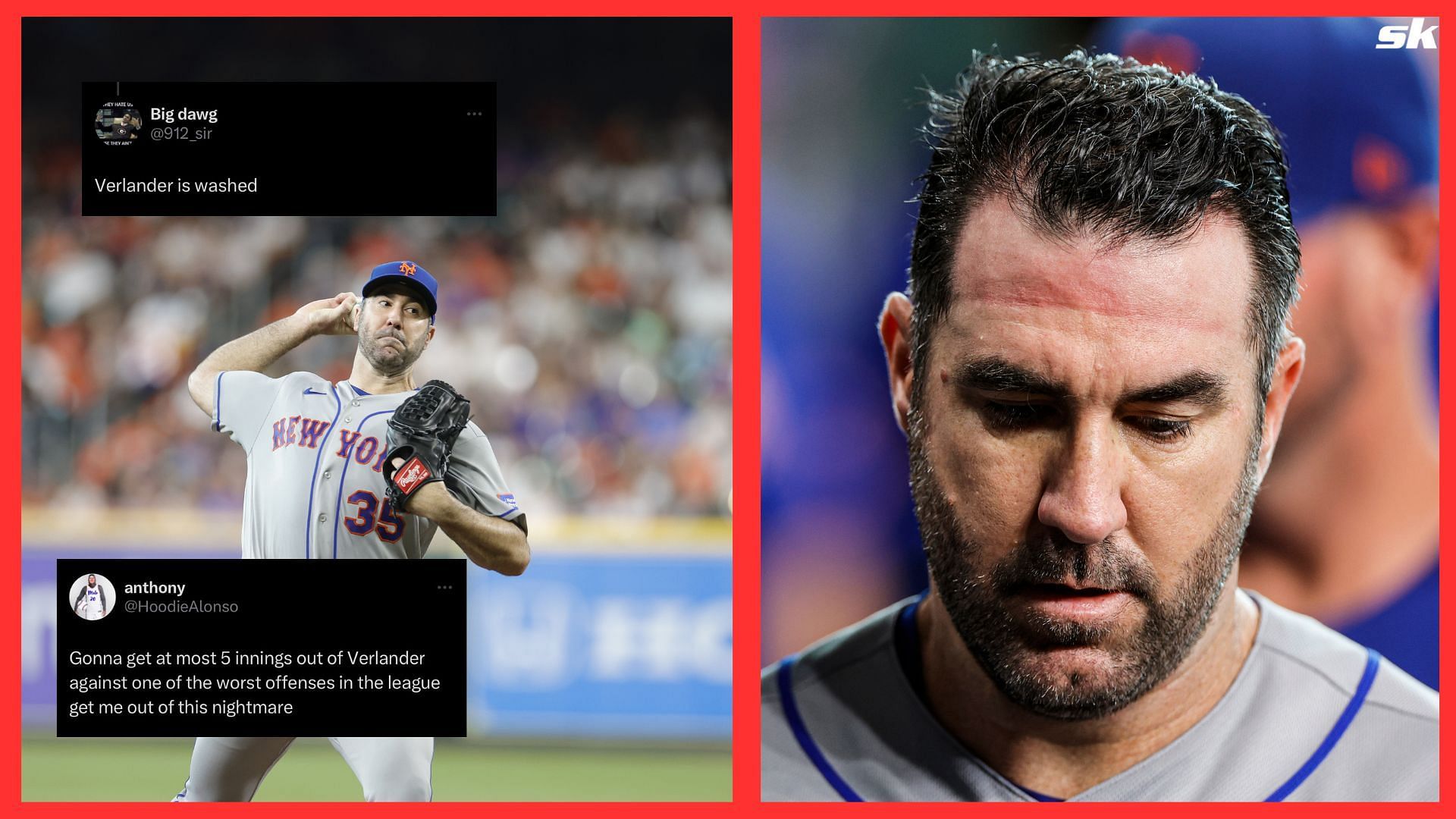 Justin Verlander battered in first home start for Mets -- and guess who did  the damage? 