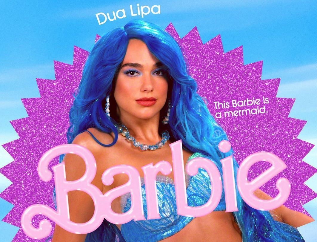 Dua Lipa Barbie Poster. Image via IMDB.