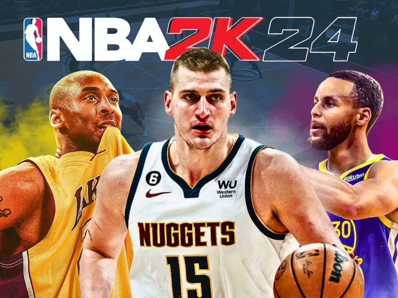 NBA 2K24 Possible Cover Athletes - Kobe Bryant, Nikola Jokic, and Stephen Curry
