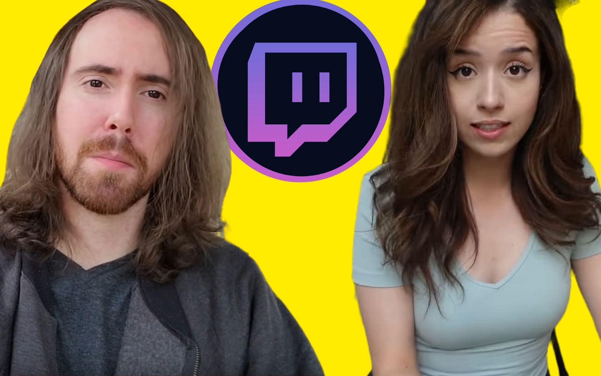 Asmongold responds to a Twitch chatter sharing hateful messages for Pokimane (Image via Sportskeeda)