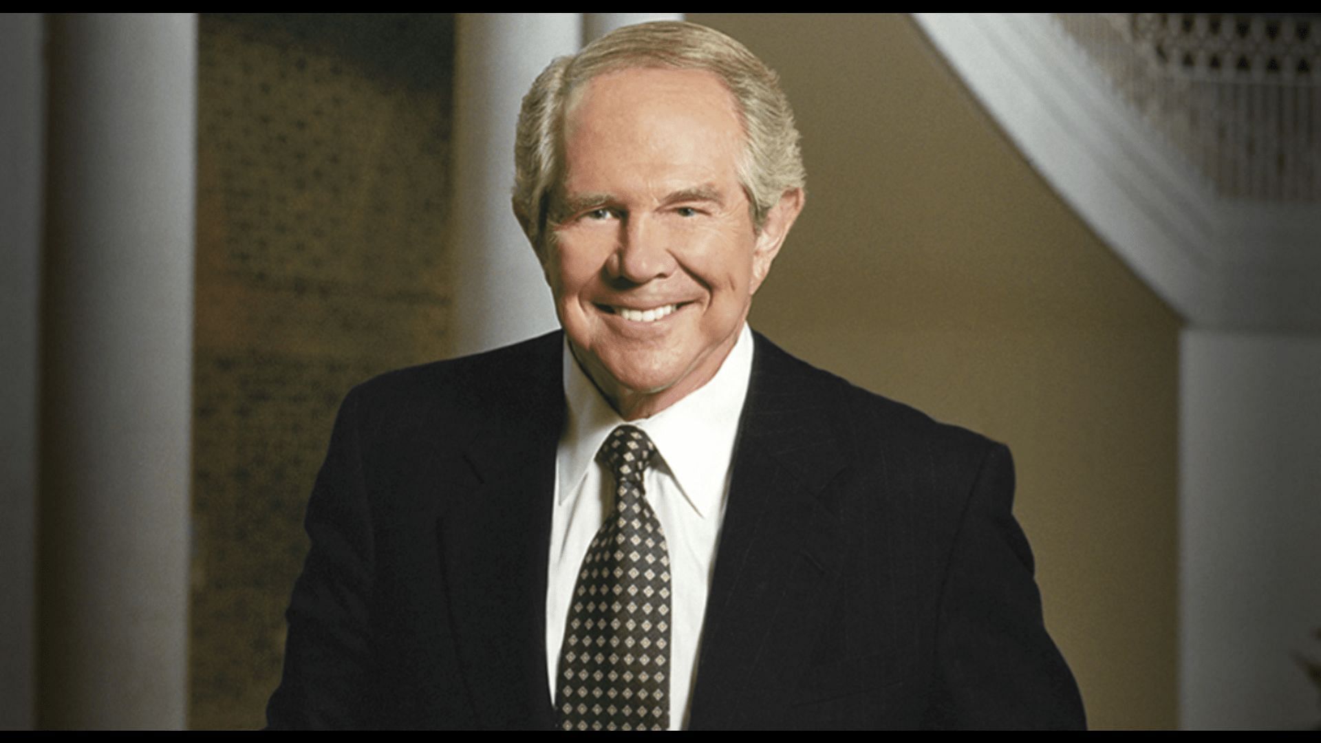 Pat Robertson was an American televangelist who was a US Presidential candidate in 1988. (Image via patrobertson.com)